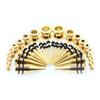 European-American Spike Auricle Large Size Ear Expander Piercing Jewelry