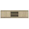 Vidaxl Szafka Pod Tv Z Led, Dąb Sonoma, 180X34X50 Cm