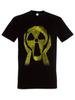 Novelty Men'S Vintage Nuclear Scream T Shirt Tee Streetwear Oversize Radiation Hazard Symbol Nuclear Caution Biohazard Print Top