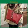 Retro Minimalist Single Shoulder Bag For Women With Large Capacity And Magnetic Closure For Daily Use