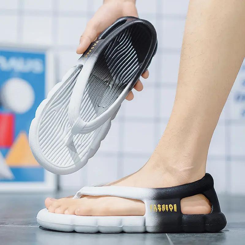 Fashion Beach Men's Sandal Sports Height Flip Flops Daily Use Summer 2025 In Welcome Deal New Design Luxury H Styles Wholesale Male Shoe