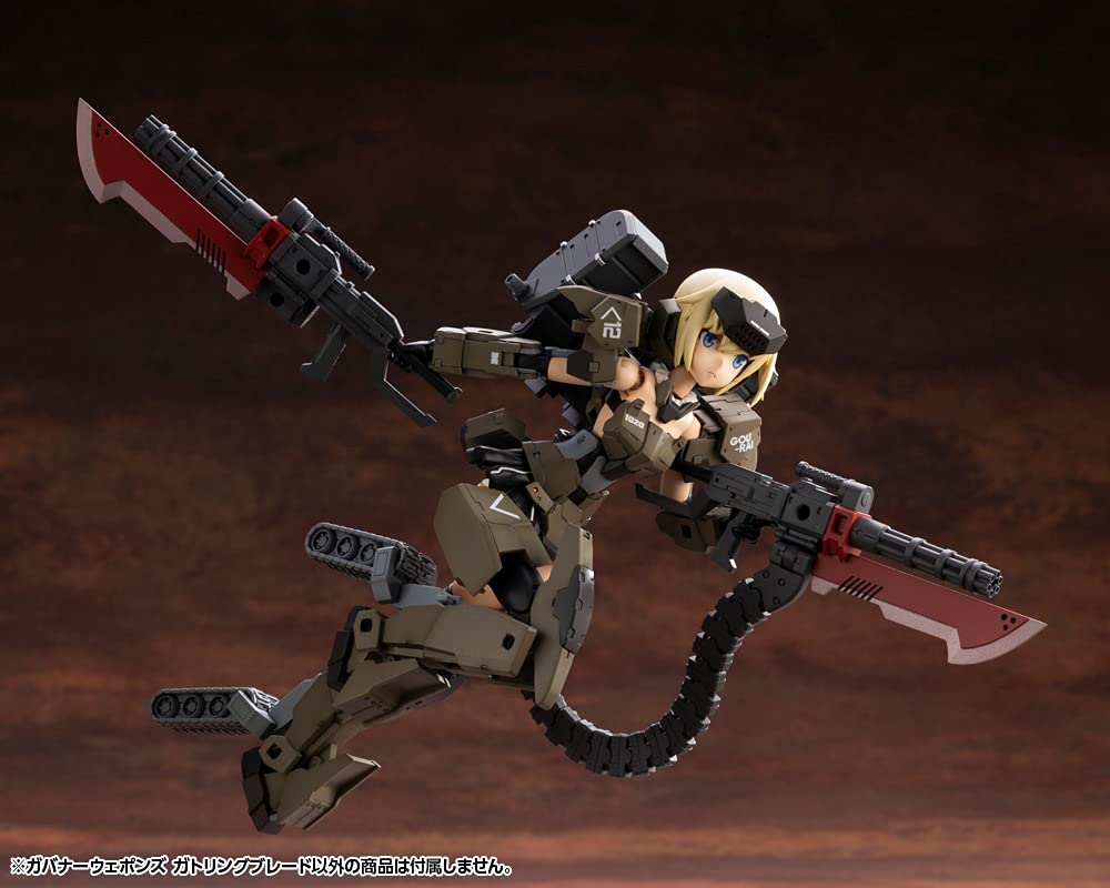 Hexa Gear Governor Weapons Gatling Blade, 1/24 Scale Plastic Model Kit, Approx. 100mm Long, HG088