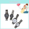 Ultra-thin Steel Strap Couple Watch Fashionable Quartz Wristwatch For Men And Women Casual Style