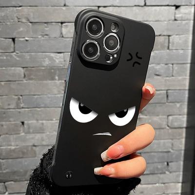 Murderous Expression Applies To Mobile Phone Case Apple 16 Borderless 14 Ultra-thin 13 Simple Expression 12 Creative 11 Apple 17