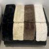 Cross Plush Scarf Winter Women Girls Solid Color Warm Faux Rabbit Fur Scarf Sweet Simple Comfortable Scarf Fashion Accessories
