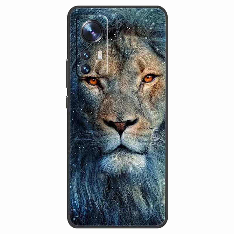 For Xiaomi 12 Lite 5G Case Shockproof Soft Silicone TPU Back Cover For Xiaomi Mi 12 Lite 5G Phone Case Mi12Lite 12Lite Cartoon
