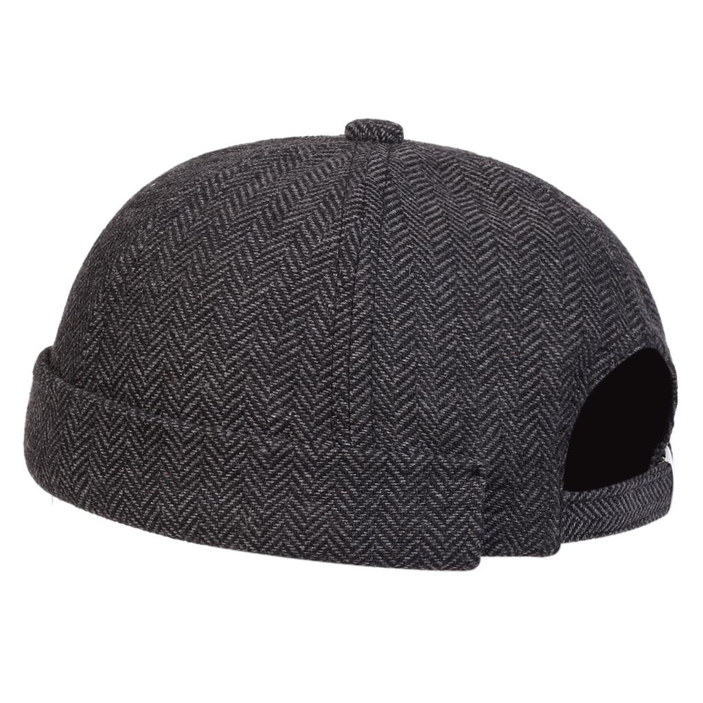Fashionable Houndstooth Landlord Hat Unisex Winter Warm Cap Outdoor Leisure Beanies Caps Beach Hats