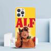 A-Alf TV Series Soft Cover for iPhone 16 17 Air 15 14 Pro Max 16E Phone Case 13 Mini 12 11 7 SE 8 Print Pattern Fit Cases 16 17