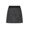 AMAZINGCRE [26Fw] Women'S Engineered Indigo Cargo Skirt_A7Mfsk0105