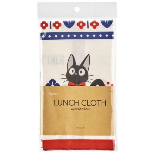 Skater Lunch Cloth, Large Size, 52 X 52 Cm, Made In Japan, Kiki's Delivery Service Design, KB56-A
