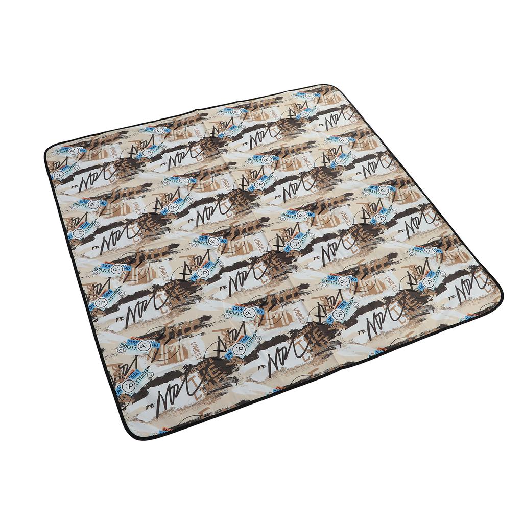 Picnic Blanket Waterproof PVC Extra Large Portable Outdoor Beach Blanket for Beach Travel Camping Hiking Picnic 57x59in