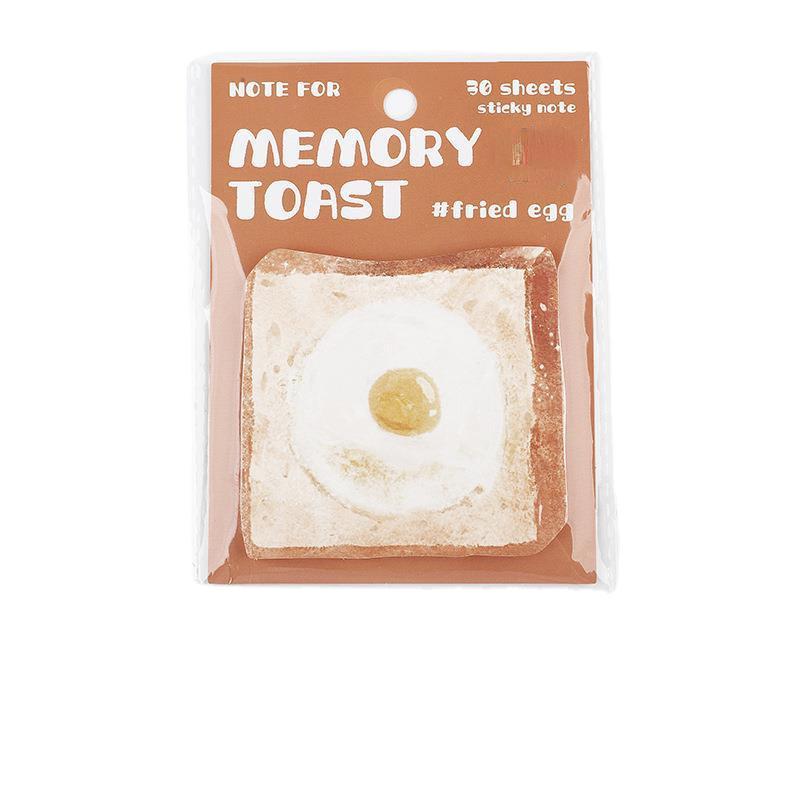 

30 аркушів/упаковка. Креативний тост. Зручна наклейка. Розкладені аркуші. Прикраса. Блокнот. Кольори. Наліпки. Офісні пам’ятки. Записки.