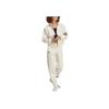 adidas Originals Trefoil Logo High Collar 3-Stripe Zip-Up Sports Jacket Women Jacket Miracle-White IB7316