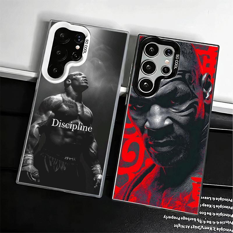 Mike Tyson Boxer Man Shockproof Phone Case for Samsung Galaxy S26 Edge S25 Ultra S24 FE S23 Plus S21 Cover Anti Fall Fundas