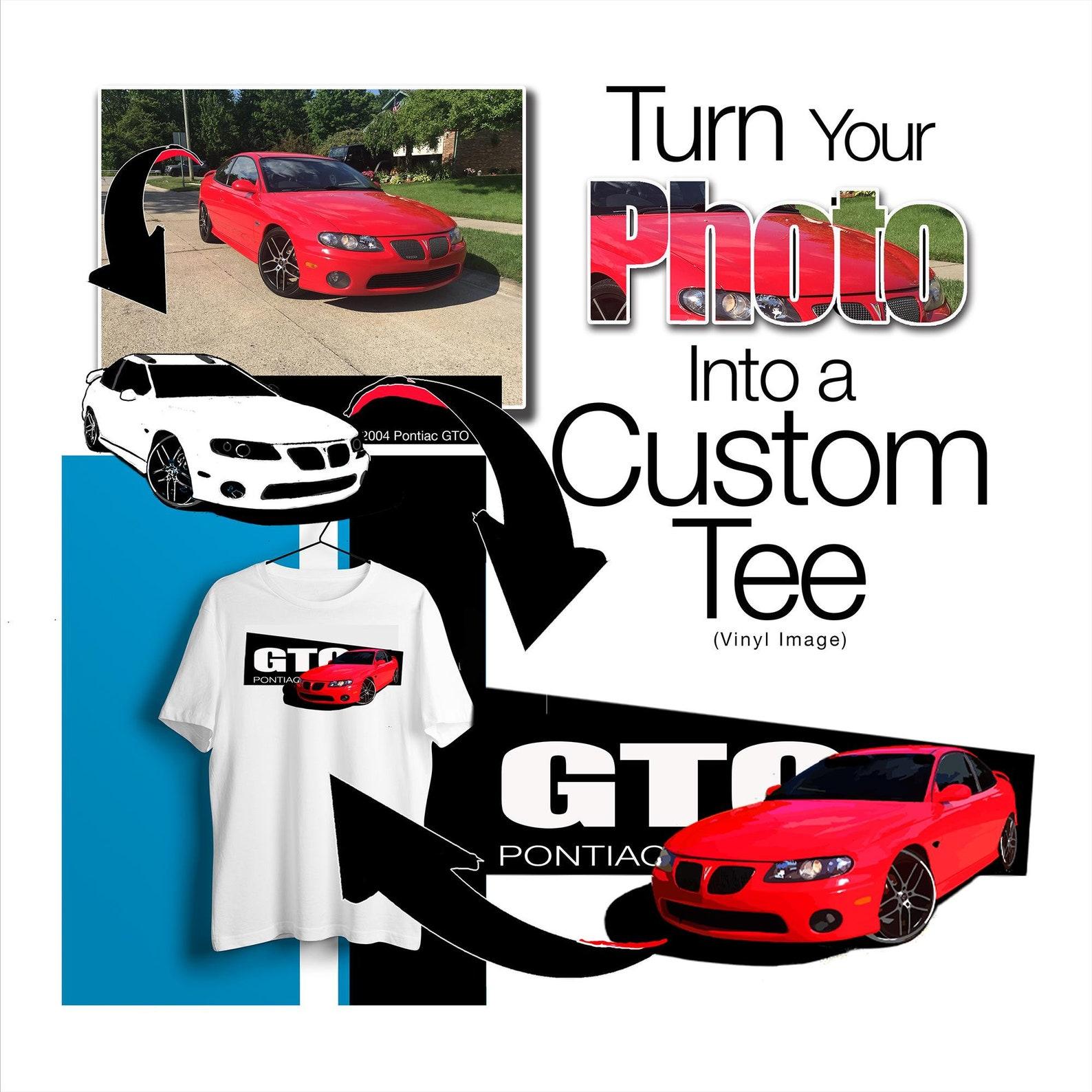 Custom Car T-Shirt: Personalized Auto Enthusiast Gift 2XL