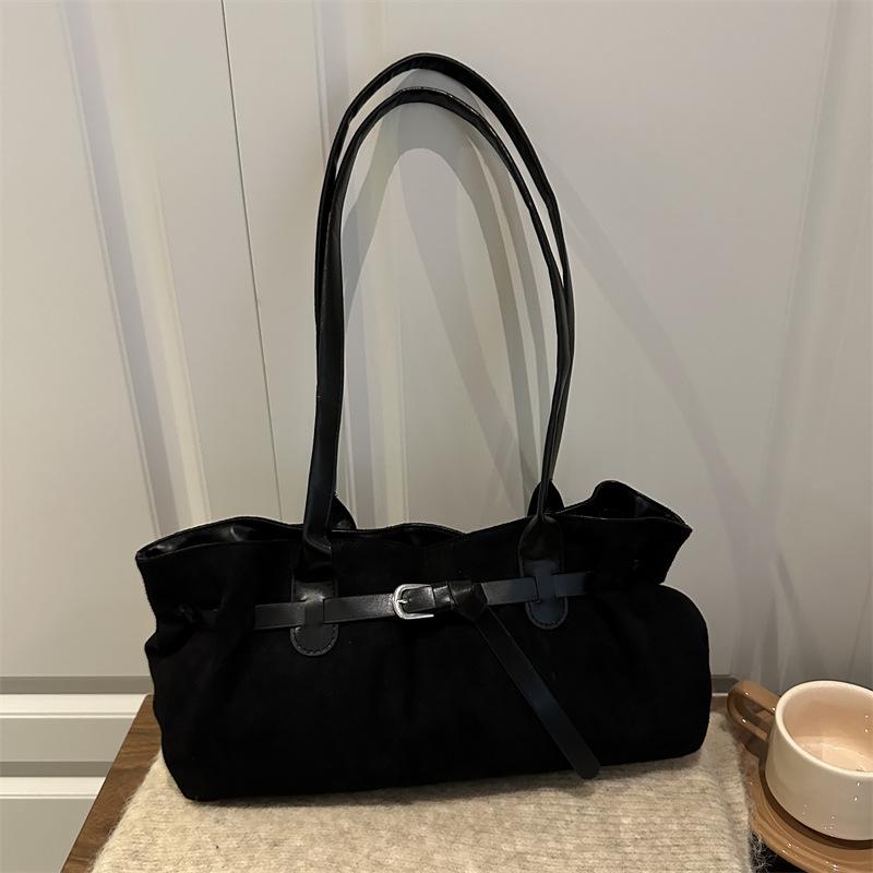 

Retro niche handbag autumn new large-capacity commuting simple shoulder underarm bag tote bag