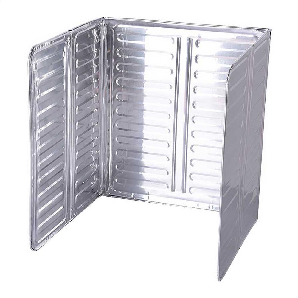 

Foldable Stove Splatter Guard Aluminum Foil Anti Splatter Cooking Shield Gas Stove Oil Splash Guard Grease splash guard срібний
