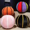 High Quality Basketball Plush Cushion Realistic Sports Ball Shaped Stuffed Pillow Soft Fluffy Throw Pillow For Home Decor Gifts