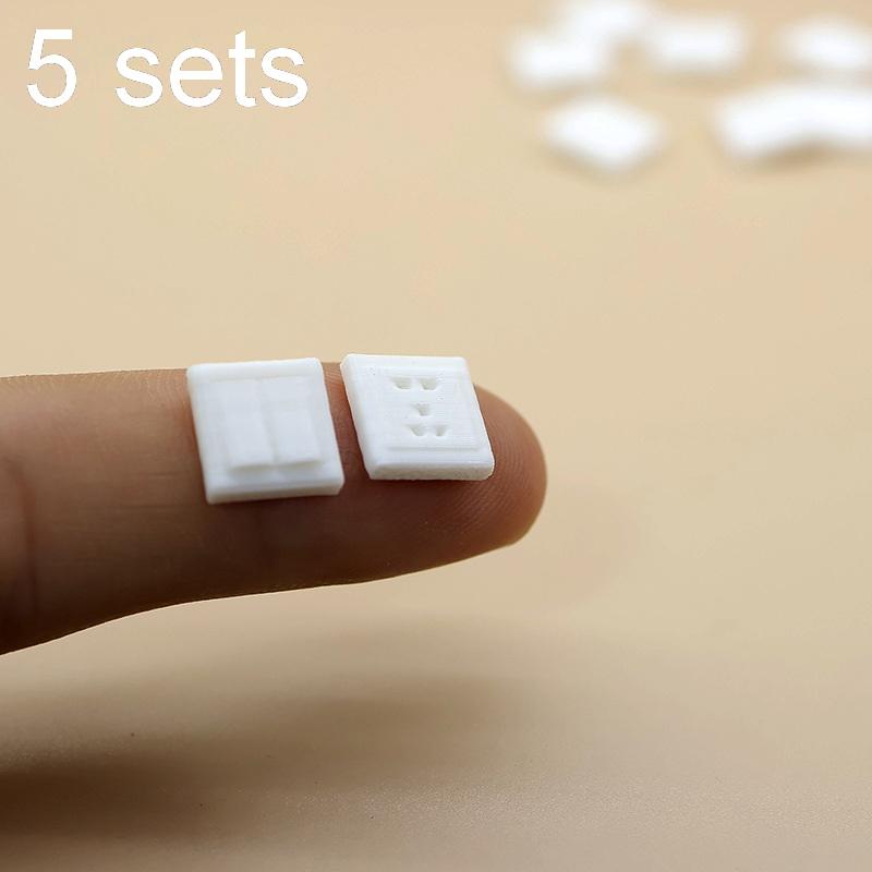 10Pcs 1/12 Dollhouse Miniature Furniture Scene Props Mini Switch And Socket Model Doll Decoration Diy Accessories Toys