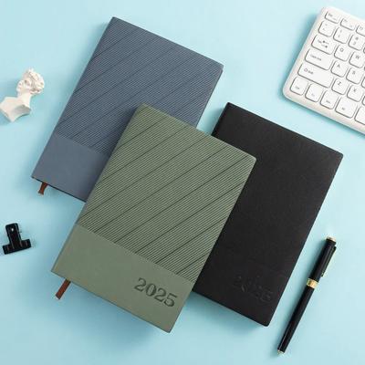 The 2025 Cover Schedule Notebook Is Very Suitable for School Office Diary A5 Business 365 Day Calendar Planning