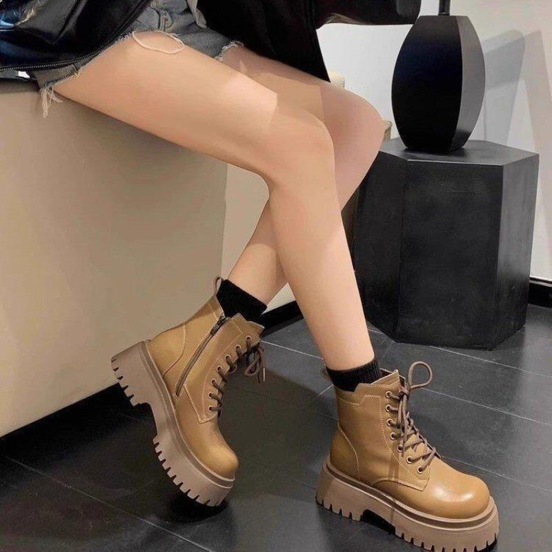 Nové dámské fleecové a zateplené bavlněné boty a sněhule na silné podrážce