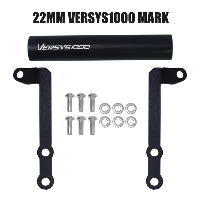 12/22MM Für Kawasaki Versys 1000 VERSYS1000 - Motorradzubehör Handyhalter Halterung GPS-Navigationsplatte Halterung
