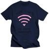 T-Shirt-Logo Wifi Love-Home Is Where Wifi Connects Automatically-Fun Plus Size Tee Shirt MAN TEE-SHIRT TOP