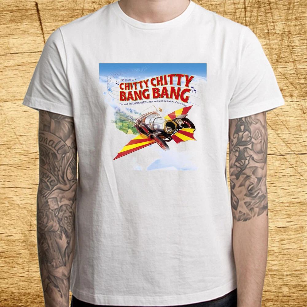 Chitty Chitty Bang Bang Broadway Musical White T-Shirt Tee Top Unisex M