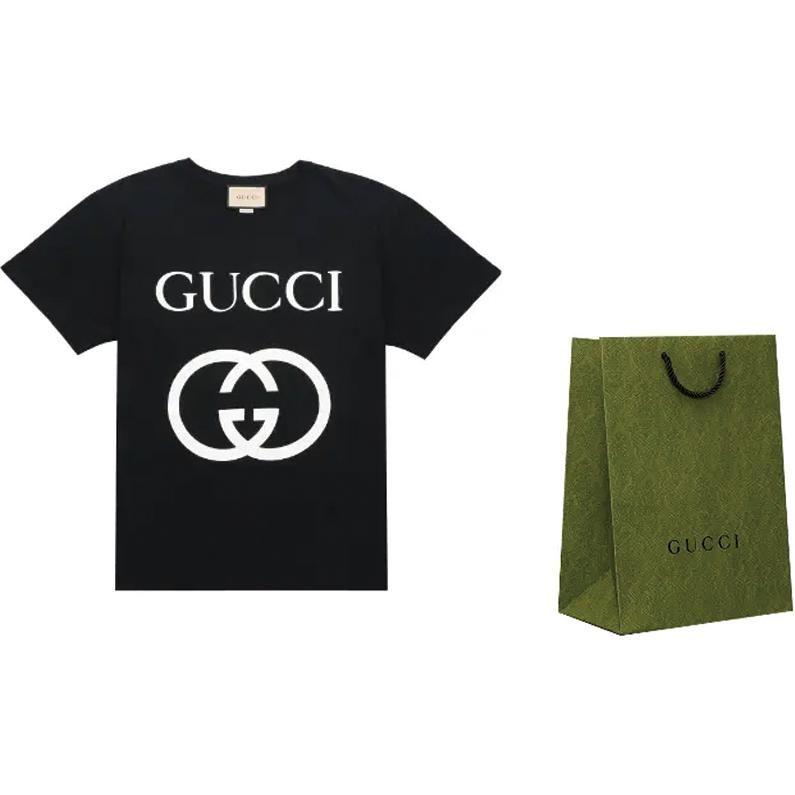 Gucci Interlocking Gg Print T Shirt 493117-X3Q35-1289