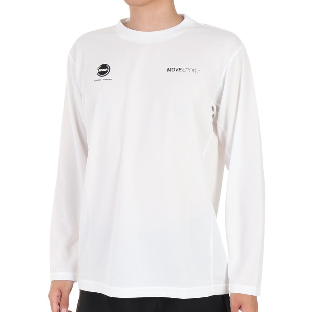 

DRYMESH Back Logo Long Sleeve Shirt WH XO [DESCENTE]