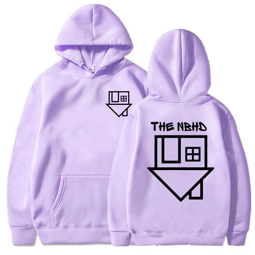 Women Men Clothes NBHD The Neighbourhood Band Printing Sweatshirts Unisex Streetwear Winter Soft Comfortable Hooded Pullovers