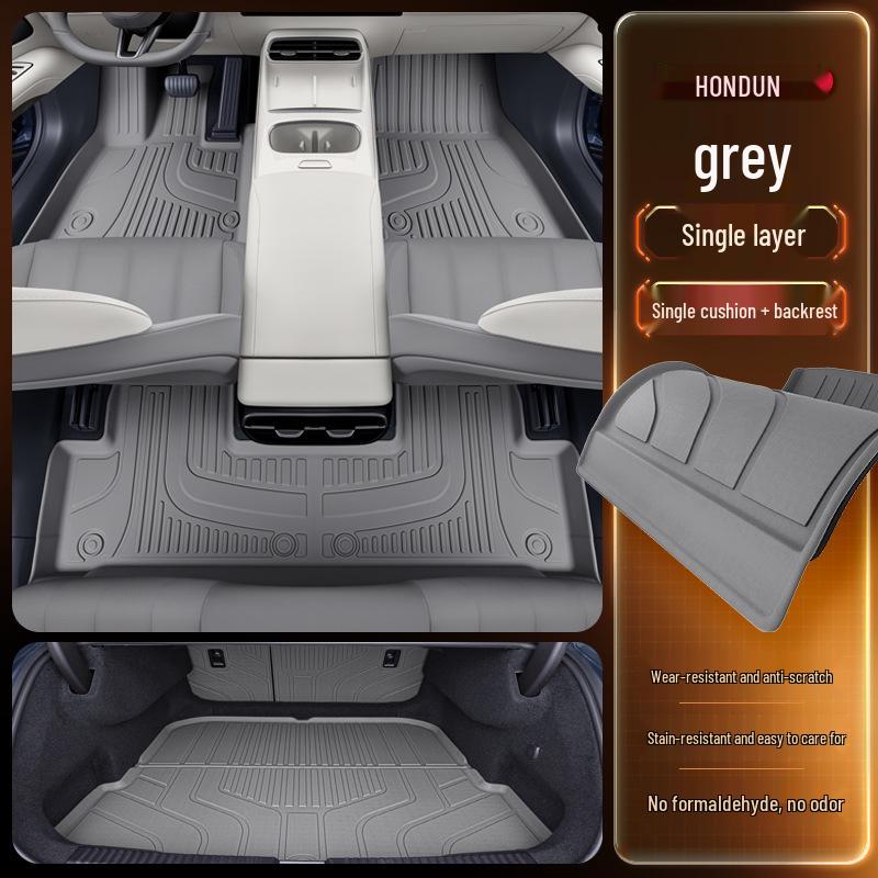 Dark Blue TPE Floor Mats for L06 - 2026 Car Interior Accessories