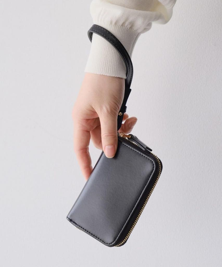 Afternoon Tea Living JJ94 Mini Wallet / TAEKO HIGASHIHARA x Afternoon Tea, Silver