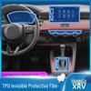 New Honda XRV Interior and Headlight Protection Film, Center Console Screen, Gear Shift Decor
