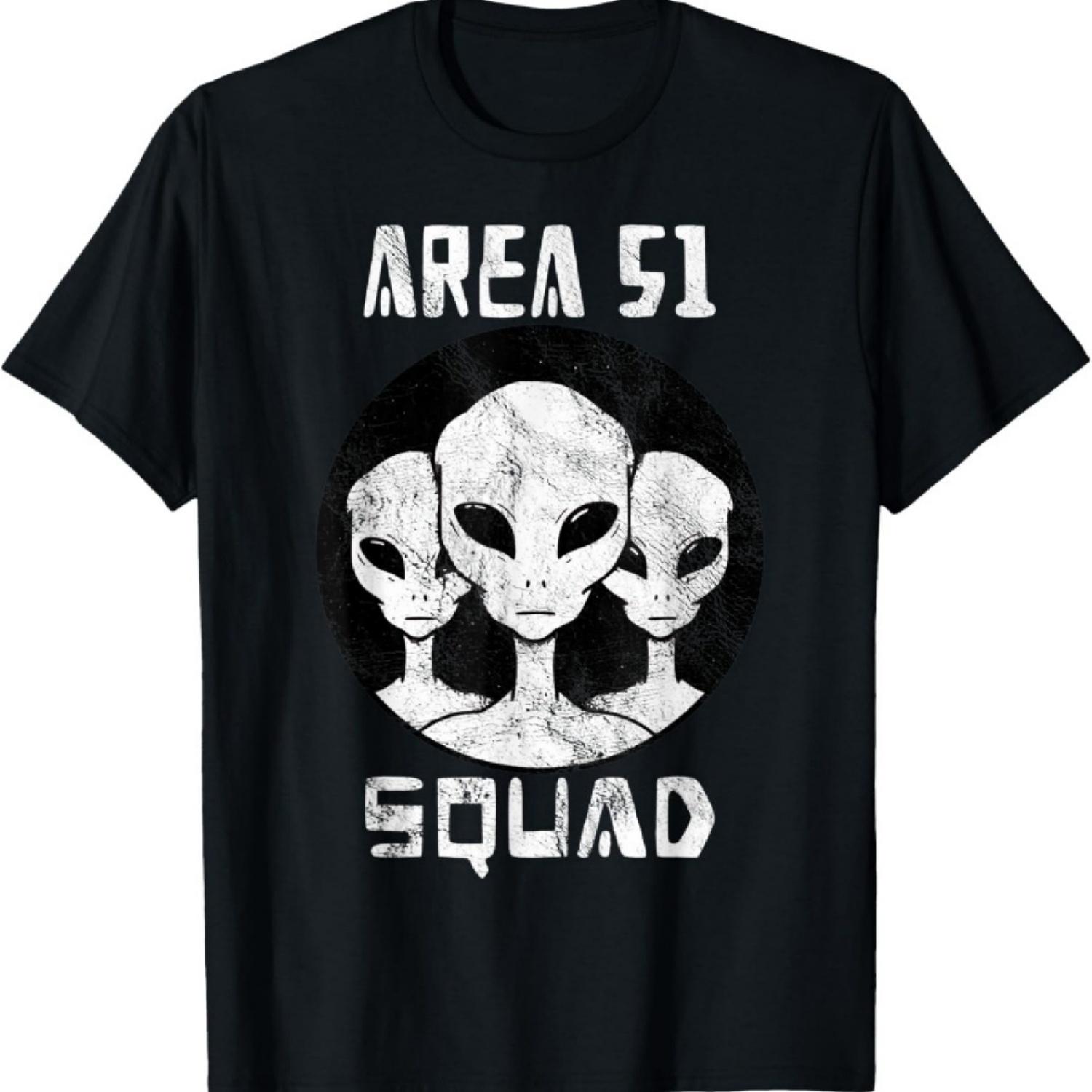 

Area 51 Alien Squad T-Shirt XXXXXL чорний
