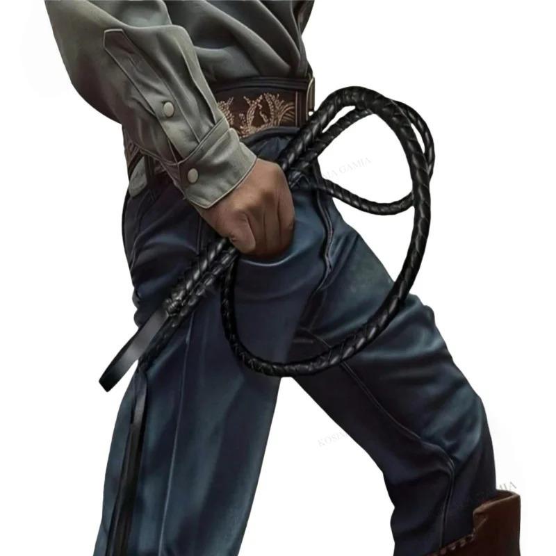 Xiaomi 1.8m Synthetic Leather Whips Prop Whips PU Leather Whip Western Cowboys Circus Trainers and Role-Playing Accessories