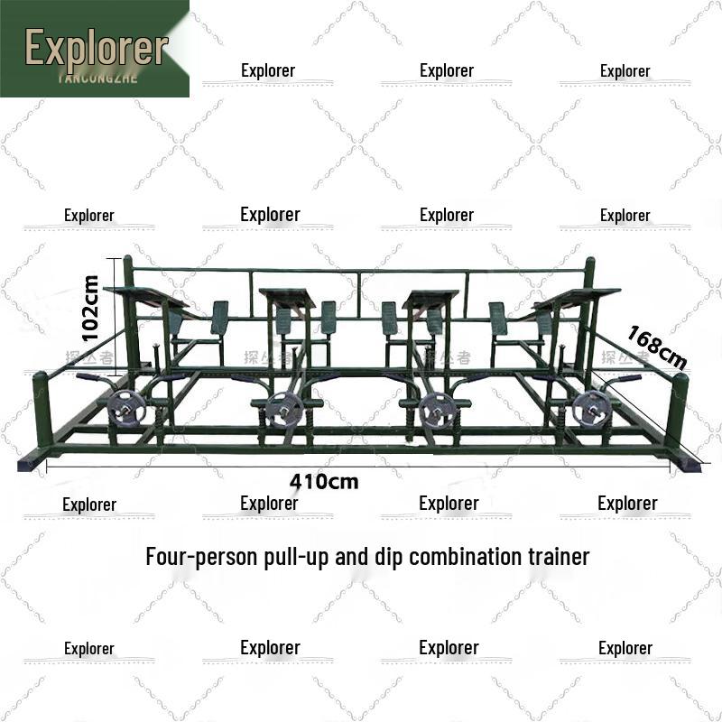 Outdoor Fitness Pull-up  Dip Station