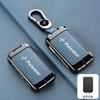 Custodia Smart Key in Lega di Zinco e Pelle Custodia Chiavi per Volvo Polestar 3 Polestar 4 Polestar 2 2023 2024 Portachiavi Accessori Auto