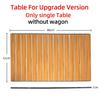 Wagon Outdoors Trolley Portable Garden Camping Cart Heavy Duty Large Capacity Fold Wagon Collapsible Folding Utility Beach Cart