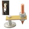 Welding Magnet Head Magnetic Support Clamps Holder Fixture Strong Welder Sheet Metal Repair Machine Ground Wires Clamps Copper