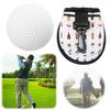 Golf Ball Waist Bag Ball Storage Pouch Waterproof Golf Ball Storage Bag Lightweight Ball Belt Bag Holds 2 Balls Golf Accessories