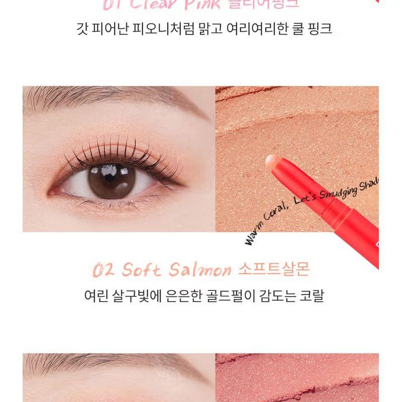 MERZY - Let's Smudging Eye Stick Shadow - 4 Colors