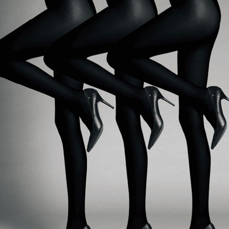 

DOSSY [3 ПАРЫ] Женские чулки Dossy 150D Black_Hairless_FREE