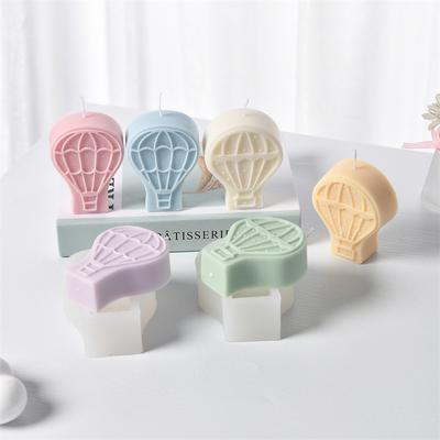 Heißluftballon Silikonform Kuchenbackform DIY Ballondesign Duftgips Seife Auto Aromatherapie Dekoration Harzform