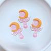 10Pcs New Resin Lovely Cartoon Magic Stick Flat Back Cabochon Scrapbook DIY Embellishments Accessories