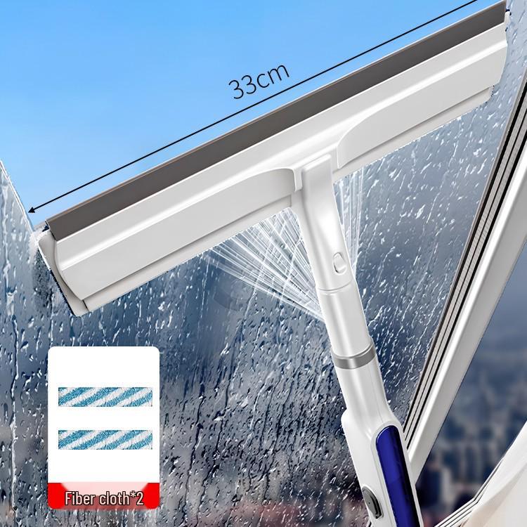 Japanese High-Rise Glass Cleaning Tool - Streak-Free Window Wiper for Household Use