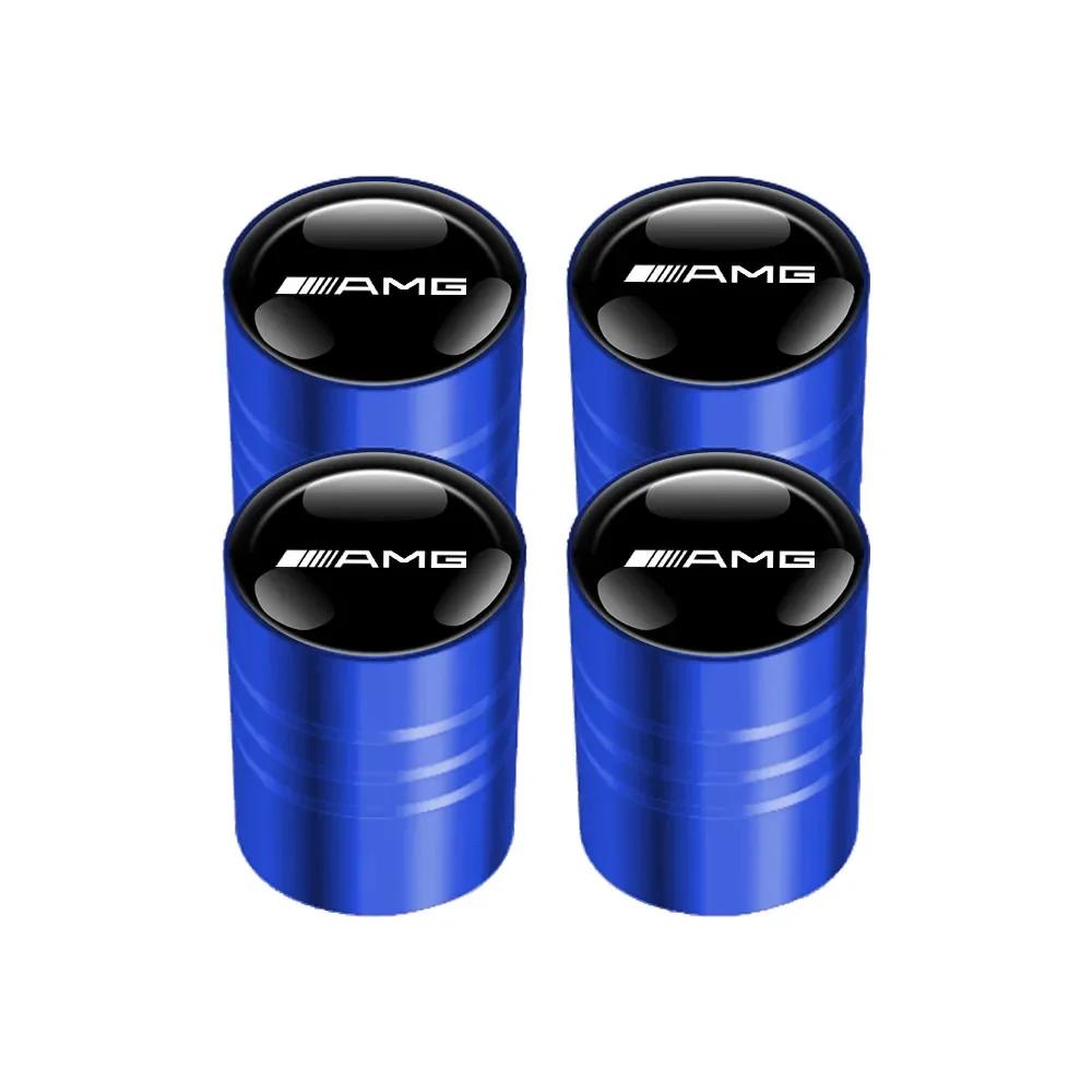 4 stuks Auto Wiel Band Ventieldopjes Luchtstuurhoesjes voor MERCEDES BENZ W203 W204 W205 W206 W209 W210 W211 W212 W213 W176 W166 W163 IX3