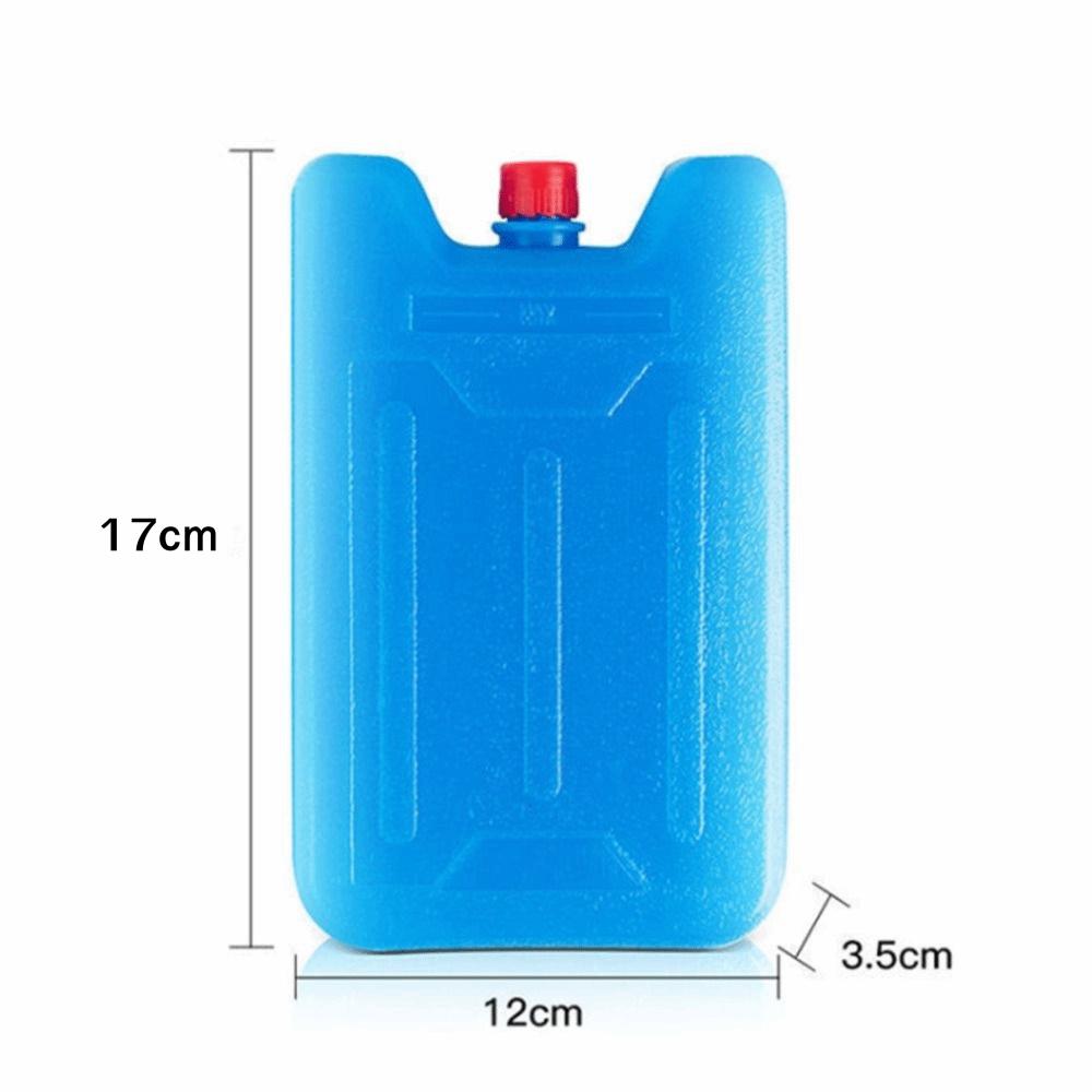 1/2/3KS Odolný PE Ledový box Opakovaně použitelný Udržuje čerstvost Klimatizační ventilátor Ledový krystalový box Chlazení Čerstvý Ledová deska