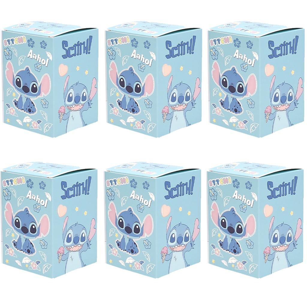Stitch Blind Box Mickey Mouse And Stitch Friends Pumpkin Series Figure Halloween Dress Up Doll Decorate Toy Birthday Gift