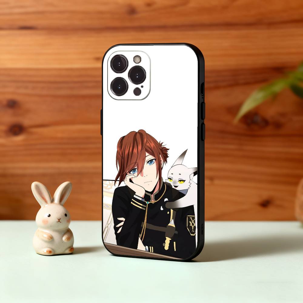 T-The B-Beginning After End Anime Phone Case For iPhone17,16,15,14,13,12Plus,Pro Max,XS,5G Soft Silicone Black Cover